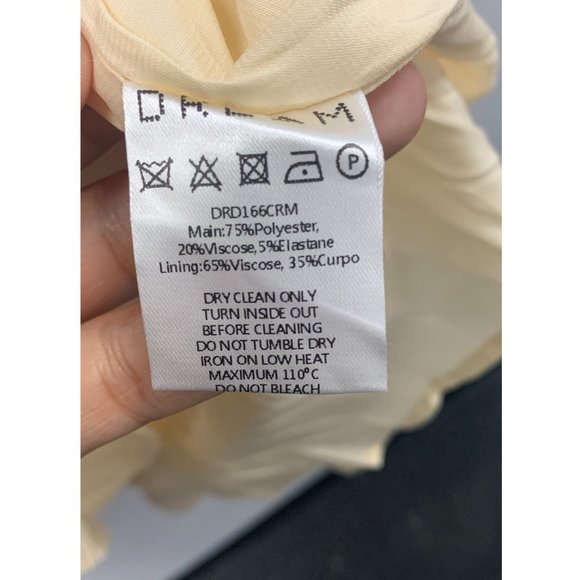 NEW Sister Jane DREAM Jacquard Square Neck Puff Sleeve Open Back Mini Dress - S - Picture 8 of 10